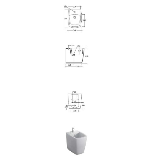 GALASSIA SA02 BIDET