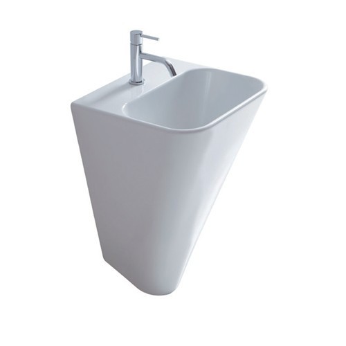 Meg 11 es un lavabo suspendido de la marca Galassia | Terracerámica