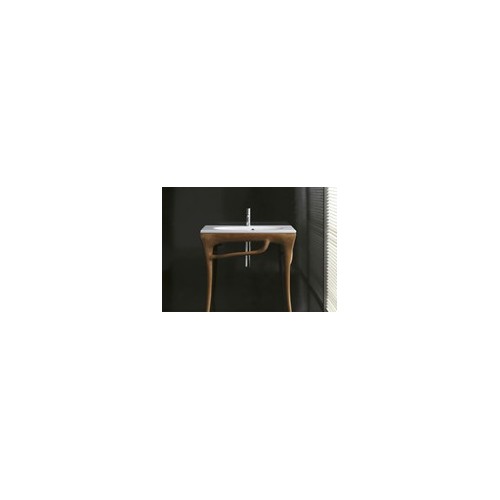 GALASSIA ERGO LAVABO CON ESTRUCTURA EN MADERA