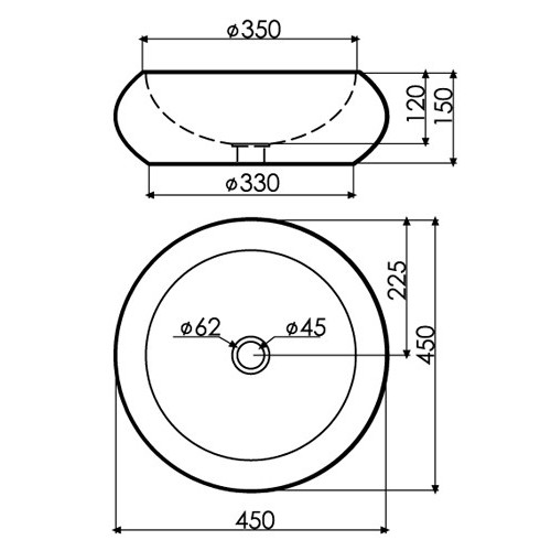 BATHCO FIJI LAVABO