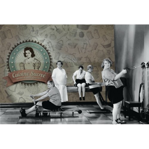 INKIOSTRO BIANCO CUISINE SUCREE PAPEL DECORATIVO VINILICO