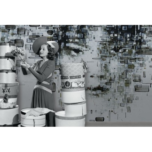 INKIOSTRO BIANCO DECODIFICAZIONE 01 PAPEL DECORATIVO VINILICO