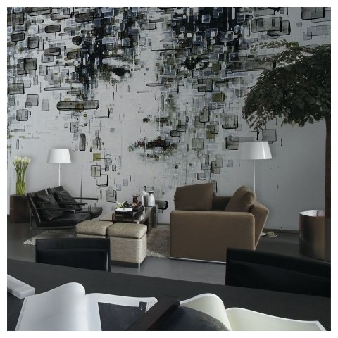 INKIOSTRO BIANCO DECODIFICAZIONE 01 PAPEL DECORATIVO VINILICO