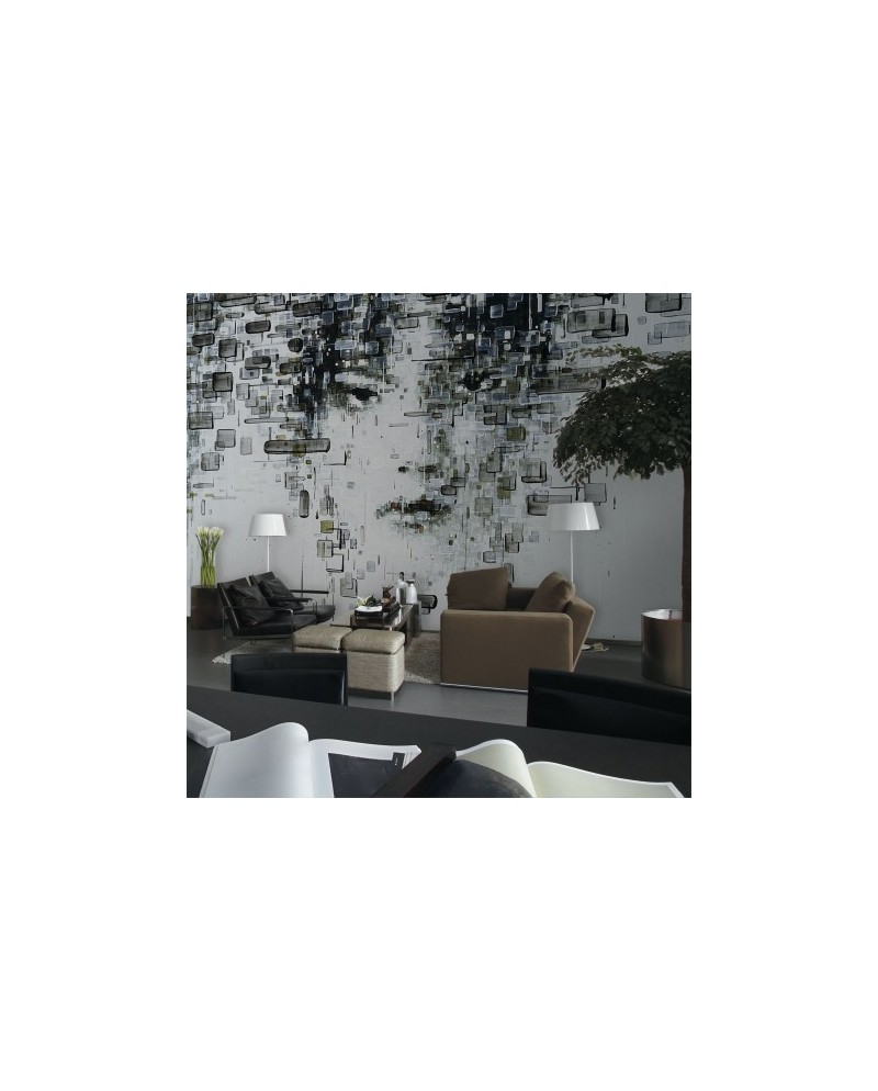 INKIOSTRO BIANCO DECODIFICAZIONE 01 PAPEL DECORATIVO VINILICO INKIOSTRO BIANCO DECODIFICAZIONE 01 PAPEL DECORATIVO VINILICO