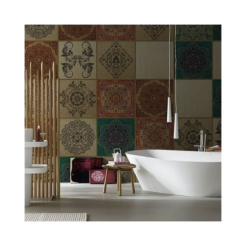 INKIOSTRO BIANCO TEXTILES PAPEL DECORATIVO VINILICO