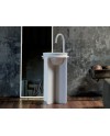 Controstampo es un lavabo freestanding de Falper | Terracerámica