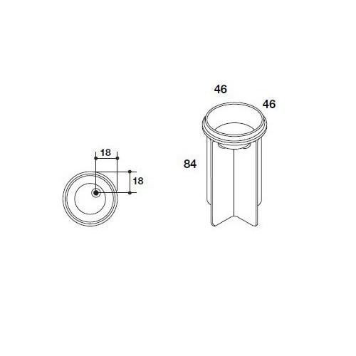 Controstampo es un lavabo freestanding de Falper | Terracerámica