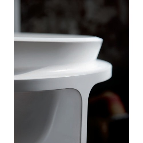 Controstampo es un lavabo freestanding de Falper | Terracerámica