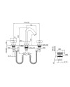 FANTINI I BALOCCHI BATERÍA LAVABO 3 ELEMENTOS (VARIOS ACABADOS)