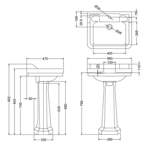 lavabo-rectangular-burlington-edwardian-terra-ceramica