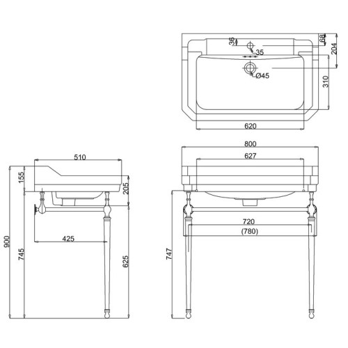 lavabo-rectangular-burlington-soporte-cromo-edwardian-terra-ceramica