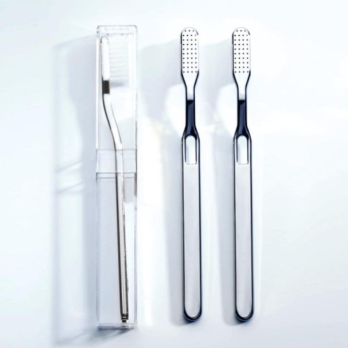 Cepillo de dientes en oro o cromo de Decor Walther | Terraceramica