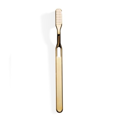 Cepillo de dientes en oro o cromo de Decor Walther | Terraceramica