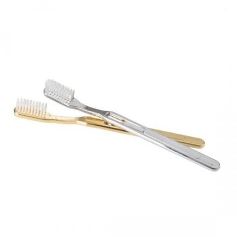 Cepillo de dientes en oro o cromo de Decor Walther | Terraceramica