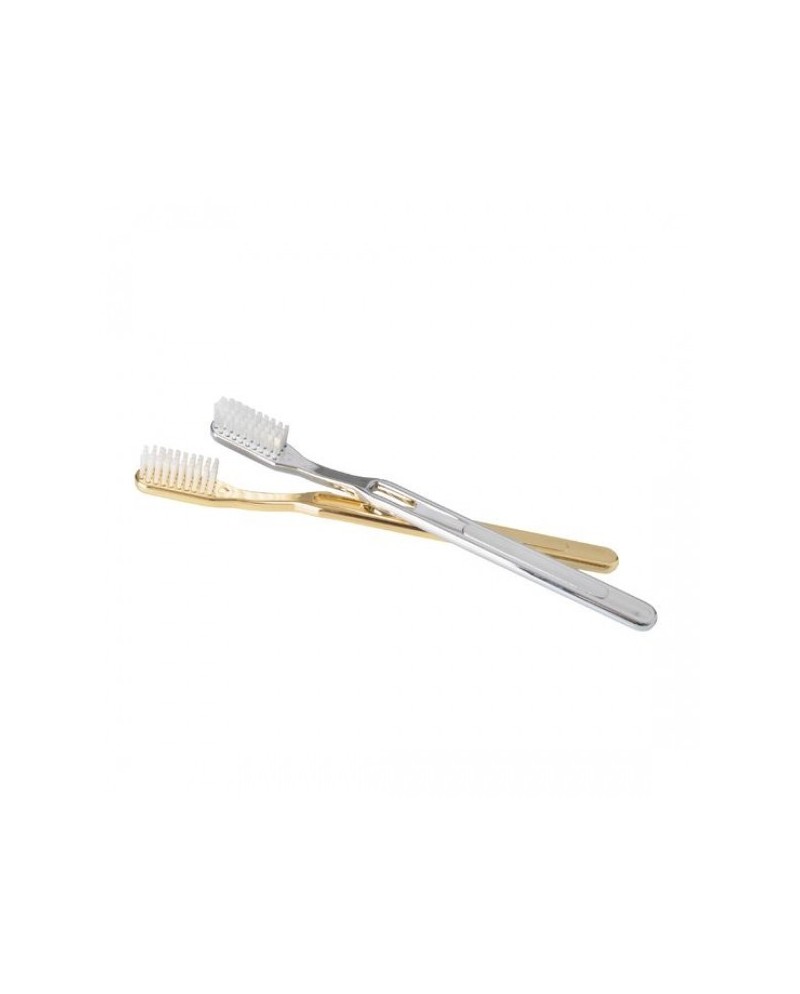 Cepillo de dientes en oro o cromo de Decor Walther | Terraceramica Cepillo de dientes en oro o cromo de Decor Walther | Terraceramica