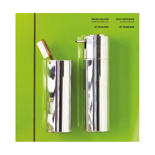 Dosificador de pared Cosmic, colección Micra | Terracerámica