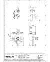 FANTINI ICONA DECO MONOMANDO DUCHA EMPOTRADO (VARIOS ACABADOS)