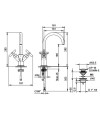 FANTINI ICONA CLASSIC MONOBLOC LAVABO (VARIOS ACABADOS)