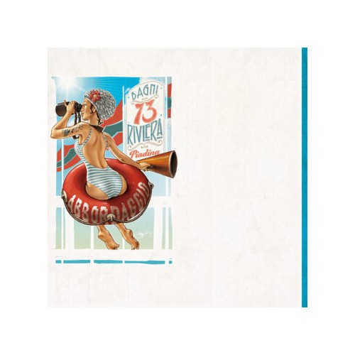 INKIOSTRO BIANCO ABBORDAGGIO PAPEL DECORATIVO VINILICO
