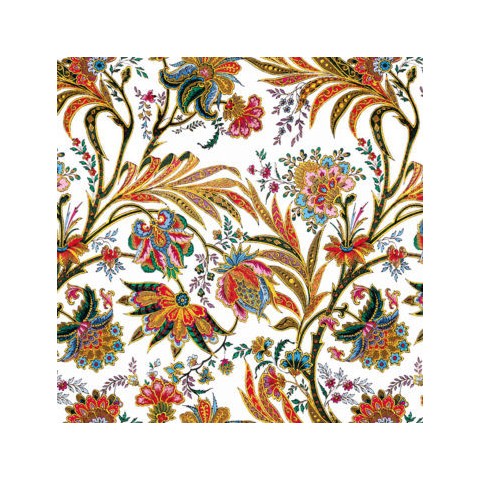 INKIOSTRO BIANCO ARABESQUE PAPEL DECORATIVO VINILICO