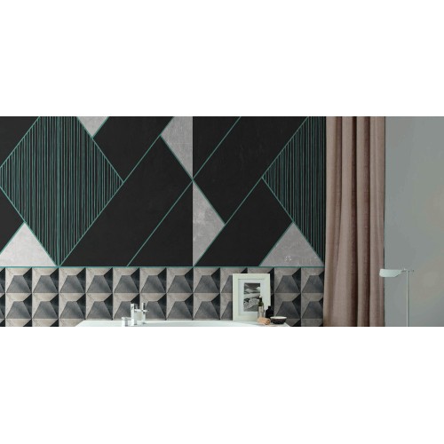 INKIOSTRO BIANCO CEMENT DIAMONDS PAPEL DECORATIVO VINILICO
