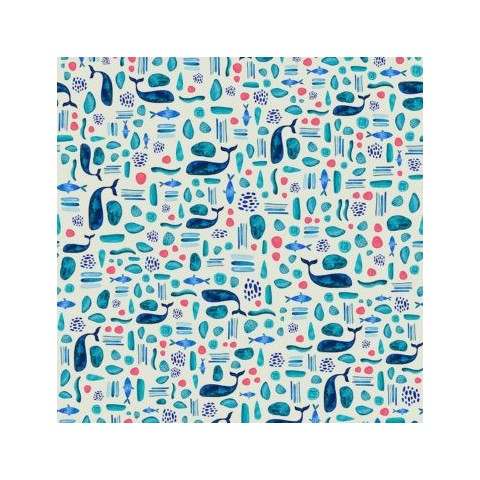 INKIOSTRO BIANCO MARINA PAPEL DECORATIVO VINILICO