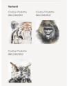 INKIOSTRO BIANCO WILD PAPEL DECORATIVO VINILICO