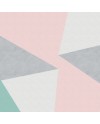 INKIOSTRO BIANCO POLYGONS PAPEL DECORATIVO VINILICO
