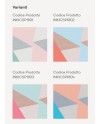 INKIOSTRO BIANCO POLYGONS PAPEL DECORATIVO VINILICO