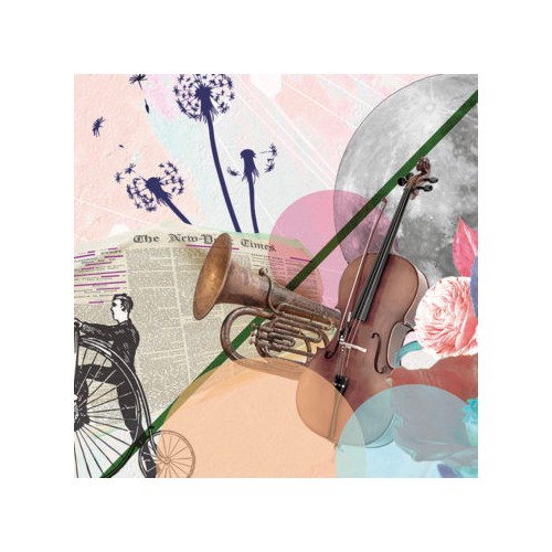 INKIOSTRO BIANCO JAZZ PAPEL DECORATIVO VINILICO