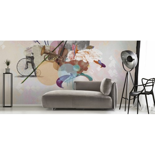 INKIOSTRO BIANCO JAZZ PAPEL DECORATIVO VINILICO