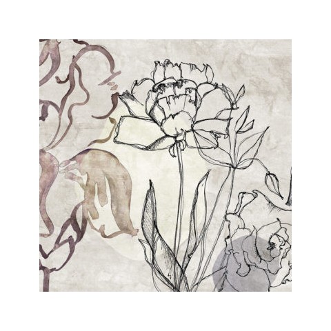 INKIOSTRO BIANCO JARDIN DE VENT PAPEL DECORATIVO VINILICO
