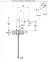RITMONIO TIE GRIFO MONOMANDO PARA LAVABO