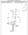 RITMONIO DIAMETRO 35 GRIFO MONOMANDO PARA LAVABO (VARIOS ACABADOS)