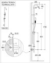 RITMONIO DIAMETRO 35 GRUPO PARA DUCHA DE PARED (VARIOS ACABADOS)