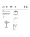 GALASSIA ETHOS LAVABO 60 cm