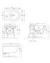 GALASSIA ETHOS BIDET SUSPENDIDO (VARIOS COLORES)