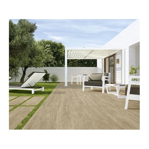 Woodliving es un porcelánico imitación madera de Ragno | Terracerámica
