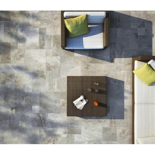 Stoneway es un porcelánico imitación piedra de Ragno | Terracerámica