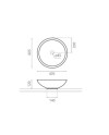 BATHCO CATANIA LAVABO (VARIOS COLORES)