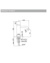 PAFFONI LIGHT EXCLUSIVE GRIFO LAVABO (VARIOS ACABADOS)