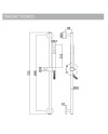 PAFFONI LIGHT EXCLUSIVE COLUMNA DUCHA (VARIOS ACABADOS)