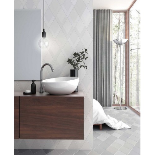 Flow Diamond de Wow es un porcelanico decorado | Terracerámica