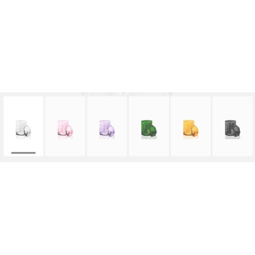 Caja multiusos de la colección Kristal de Decor Walther |Terracerámica