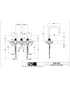 GESSI INCISO CONJUNTO LAVABO (VARIOS ACABADOS)