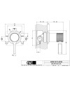 GESSI INCISO MANDO REMOTO LAVABO-DUCHA (VARIOS ACABADOS)