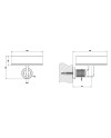 GESSI INCISO JABONERA PARED (VARIOS ACABADOS)