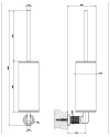 GESSI INCISO ESCOBILLERO PARED BLANCO (VARIOS ACABADOS)