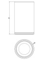 GESSI INCISO PORTAVASOS ENCIMERA (VARIOS ACABADOS)