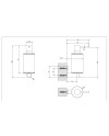 GESSI 316 DOSIFICADOR PARED (VARIOS ACABADOS)